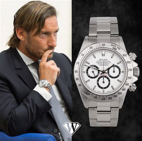 valore rolex di totti|francesco totti italia.